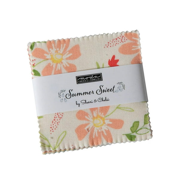 Sweet Holly Moda Mini Charm Pack 42 100/% Cotton 2.5/" Precut Quilt Squares